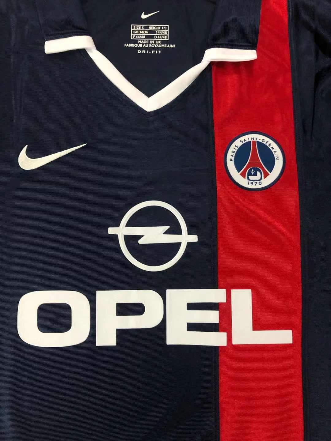 PSG 2001 Home kit