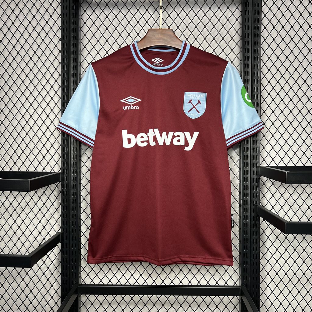 West Ham 24/25 Home kit